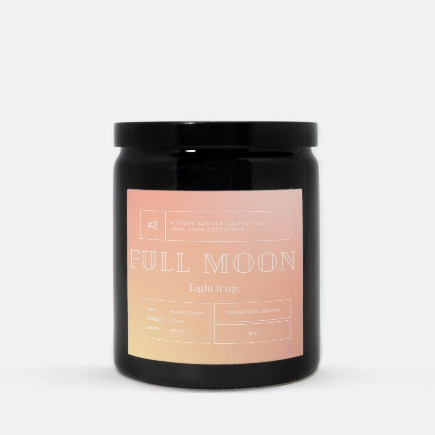 Full Moon Planetary Astrology Candle