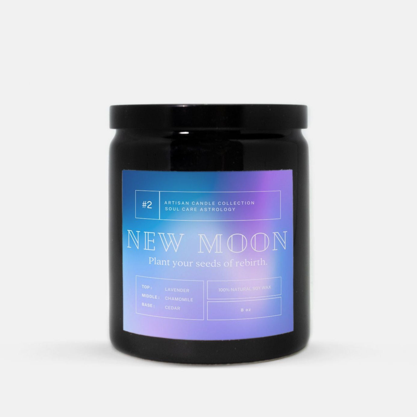 New Moon Planetary Astrology Candle