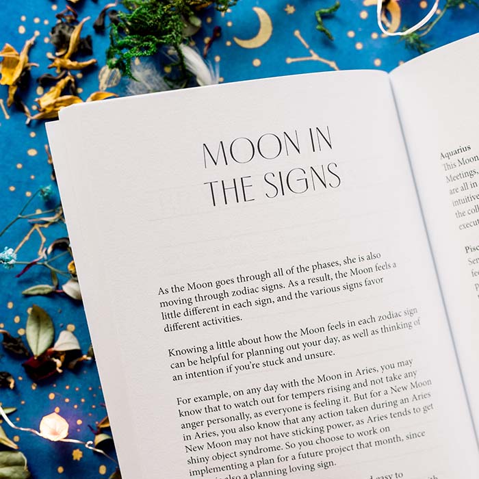 Lunar Intentions Book on Manifesting with the Moon