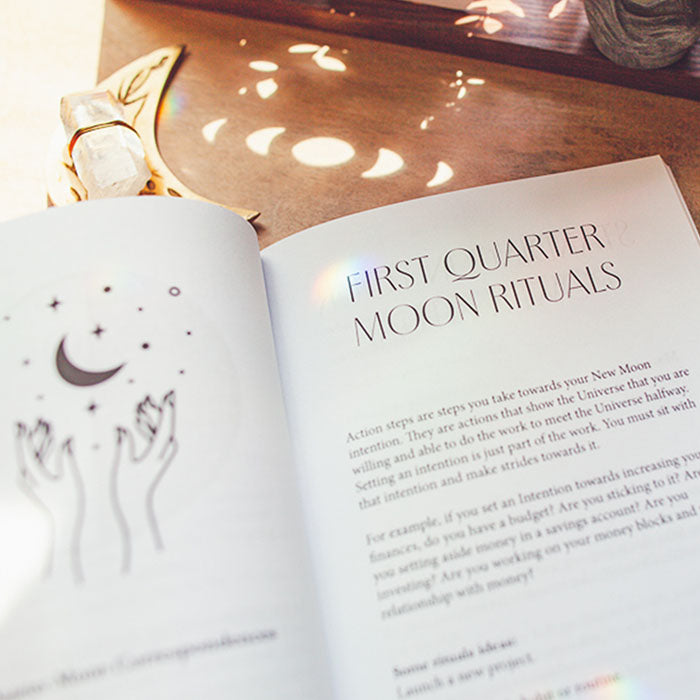 Lunar Intentions Book on Manifesting with the Moon