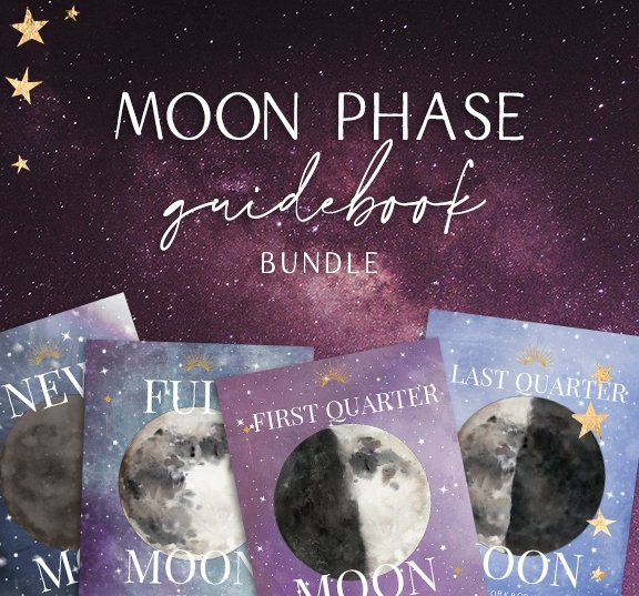 Moon Phase Guidebook and Meditation Bundle - Bella deLuna